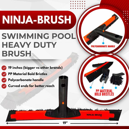Ninja Pool Floor/Wall Brush